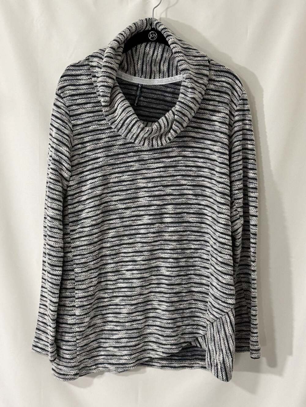 Kuhl Long Sleeve Shirt Size L Black White Striped Top